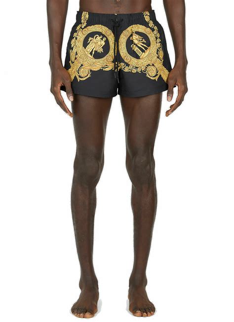 versace baroque swim shorts|versace swim shorts women's.